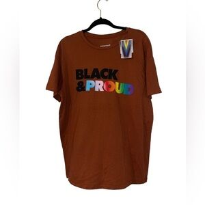 NWT‎ Target Take Pride size medium T-shirt Black and Proud